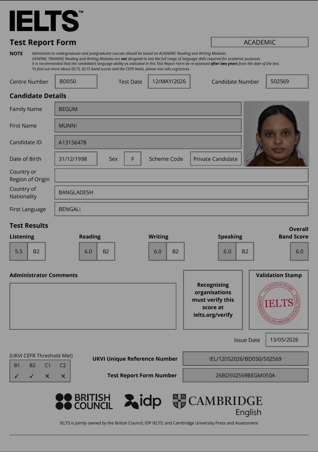 MUNNI BEGUM